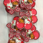 Acrylic Focal Beads #004